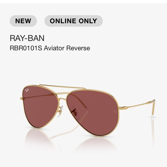 🆕 RAY-BAN Aviator Reverse Glasses - Picture 2 of 8